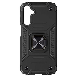 Avizar Coque pour Samsung Galaxy A15 5G Antichoc Bague Rotative Multifonction Noir