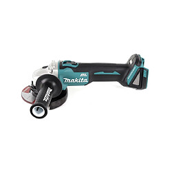 Makita DGA 504 ZJ 18 V Meuleuse sans fil Ø 125 mm brushless avec Boîtier de transport MAKPAC - sans Batterie ni Chargeur