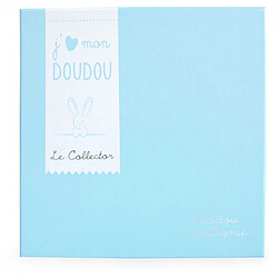 J'aime mon Doudou Collector ours bleu - Doudou et compagnie