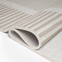 Avis ICONIK INTERIOR Grand Tapis Design Contemporain et Moderne - Beige (290x200 cm) - Rya Beige