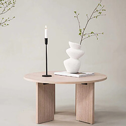 Vind Table basse ronde Askerön beige.