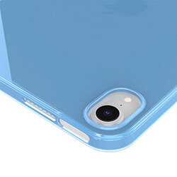 Acheter OKULI Transparent Étui Silicone Coque Housse Case Cover pour Apple iPad Air 4 (10.9) en Bleu