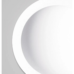 Acheter Inspired Downlight encastré LED 30cm rond 30W, 3000K, 2550lm, blanc mat, driver inclus