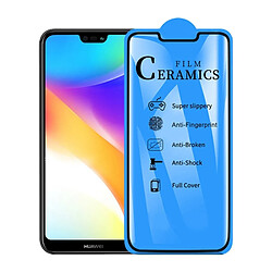 Wewoo Film de verre trempé de céramique à pleine couverture de colle 2,5D pour Huawei P20 Lite / Nova 3e