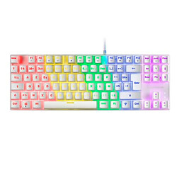 Mars Gaming Clavier Gamer mécanique (Brown Switch) MK80 RGB (Blanc)