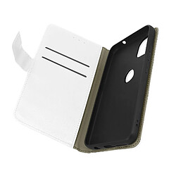 Avizar Housse Motorola Moto G 5G Porte-carte Fonction Support Vidéo Blanc