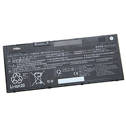 vhbw Batterie compatible avec Fujitsu LifeBook T938, U747, U748, U757, U758, U938 laptop (3490mAh, 14,4V, Li-Ion)