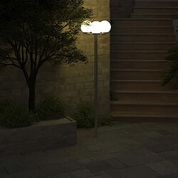 Acheter vidaXL Lampadaire de jardin 3 lampes 220 cm