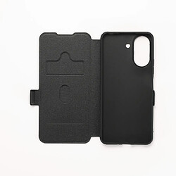 WE Etui folio AIMANTE XIAOMI REDMI 13C Noir: fermeture magnétique - anti-chocs - Accès caméra – porte-cartes - Fonction support