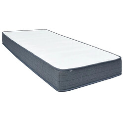 vidaXL Matelas de sommier à lattes 200x70x20 cm tissu