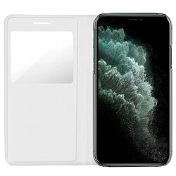 Acheter Avizar Housse iPhone 11 Pro Max Étui à Clapet Fenêtre d'affichage Blanc