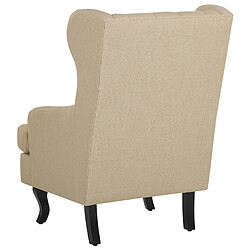 Acheter Beliani Fauteuil ALTA Beige