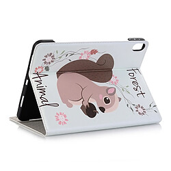 Wewoo Housse Étui Coque Etui à rabat horizontal en cuir avec motif Squirrel pour iPad Pro 11 pouces 2018avec fentes cartes & support & porte-monnaie & cadre photo & fente stylo pas cher