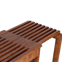 BOIS & CHIFFONS Banc extensible en acacia | Offre M&M