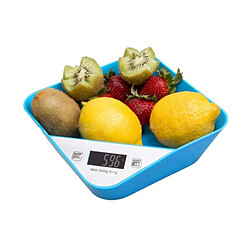 Wewoo Balance de cuisine Échelle électronique de en forme de bol de LED de 5000g x 1g