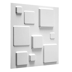 WallArt Panneaux muraux 3D Squares 12 pcs GA-WA09