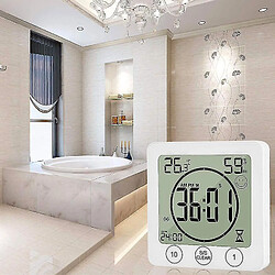 Universal Horloge murale salle de bain lcd douche étanche minuterie pas cher