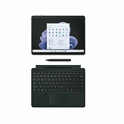 Ordinateur Portable 2 en 1 Microsoft Surface Pro 9 Espagnol Qwerty Intel Core i5-1235U 256 GB SSD 8 GB RAM 13"