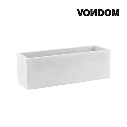 Pot VONDOM Modèle Jardinera - Blanc mat - 100cm