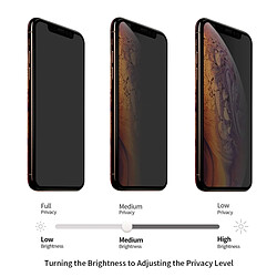 Acheter Wewoo 0.26mm 9H 2.5D Film de verre trempé plein écran anti-reflets pour iPhone XS Max