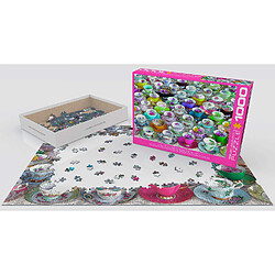 Eurographics 6000?5314 Tasses à thé Puzzle 1000 pièces