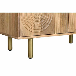 Étagère DKD Home Decor Doré Naturel Bois de manguier 90 x 40 x 180 cm (1) pas cher