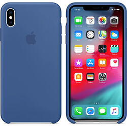 Avis Apple Coque en silicone pour l'iPhone Xs Max - Delft Blue