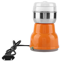 Acheter Universal Moulin à café électrique en acier inoxydable Ménager Broyeuse Fraiseuse Accessoires de café EU Plug | Moulin à café électrique(Orange)