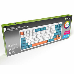 Acheter Clavier mécanique Tracer TRAKLA47309 Blanc Multicouleur QWERTY