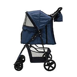 Monstershop Poussette pour Animal de Compagnie et Sac Caddy – Bleu