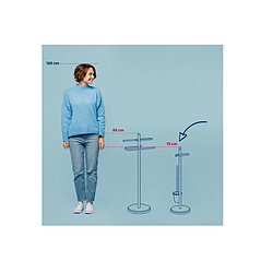 Porte-serviettes en métal chromé - 20539 - KELA LINE pas cher