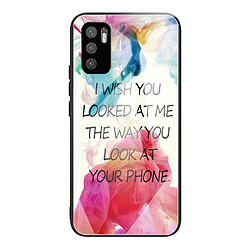 Coque en TPU antichoc m'a regardé pour votre Xiaomi Redmi Note 10 5G/Note 10T 5G