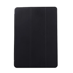 Etui en PU + silicone avec support tri-pliure noir pour votre Apple iPad 10.2 (2019)