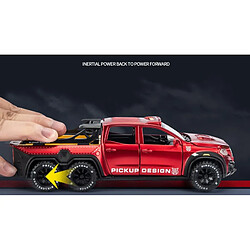 Acheter Universal 1/28 X-Class EXY 6x6 off-road pick-up modèle voiture jouet alliage moulé sous pression tire écho lumière véhicule jouet.(Rouge)