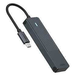 Acheter Rapoo Hama USB-C Hub USB-C auf USB-A, grau