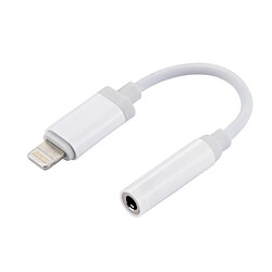 Wewoo Adaptateur pour iPhone X / 8 et 8 Plus / 7 7 Plus Lightning Mâle à Jack 3,5 mm Audio Câble Femelle, Support iOS 10.3.1 ou Au-dessus des Téléphones,