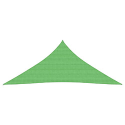 ComfortXL Voile D'ombrage 160 G/m² Vert Clair 4,5x4,5x4,5 M Pehd