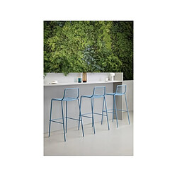 Scab Tabouret de bar Lot de 2 tabourets de bar Summer bleu pas cher