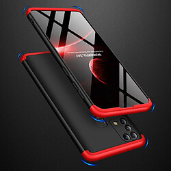 Coque en TPU 3 pièces détachables mates noir/rouge pour votre Samsung Galaxy M31