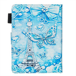 Acheter Etui en PU impression de modèle avec support et boucle de stylet tour Eiffel pour votre Amazon Kindle Paperwhite 4 (2018)/3/2/1 (2015)