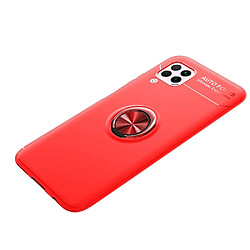 Lenuo Coque en TPU avec béquille rouge pour Huawei Nova 6 SE