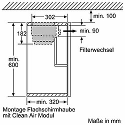 Siemens LZ11IXC16 Clean Air Plus Umluftmodul pas cher