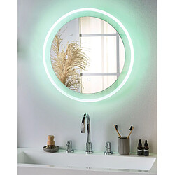 Beliani Miroir LED BRINAY 58 cm Argenté