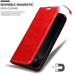 Acheter Cadorabo Coque ZTE Nubia Z11 MAX Etui en Rouge