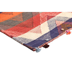 Acheter Vidal Tapis de laine 185x128 rouge Jajim