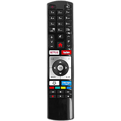 SANAG Telecommande De Remplacement Pour Televiseurs Ultra Hd 4K Vestel Finlux Telefunken Edenwood Rc4318 Avec Boutons Netflix Youtube