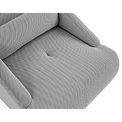 Lisa Design Onyx - fauteuil - en tissu mailles 3D pas cher