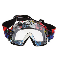 Anti brouillard moto VTT VTT course lunettes lunettes A016 miroir blanc