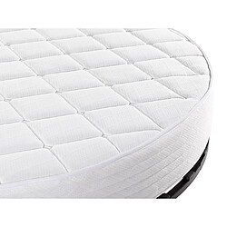 Acheter Vente-Unique Ensemble 220 x 220 cm sommier + matelas rond ép.25cm - ROMA de YSMÉE