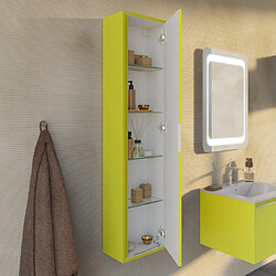 Kiamami Valentina COLONNE DE BAIN VERT OLIVE H140 UNE PORTE INSTALLATION MURALE | MONACO